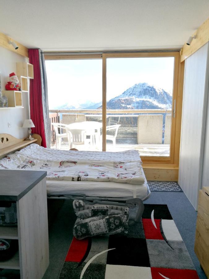 Appartement D'Une Chambre A La Plagne Aime 2000 A 10 M Des Pistes Avec Vue Sur La Ville Et Terrasse Amenagee Macot-la-Plagne エクステリア 写真