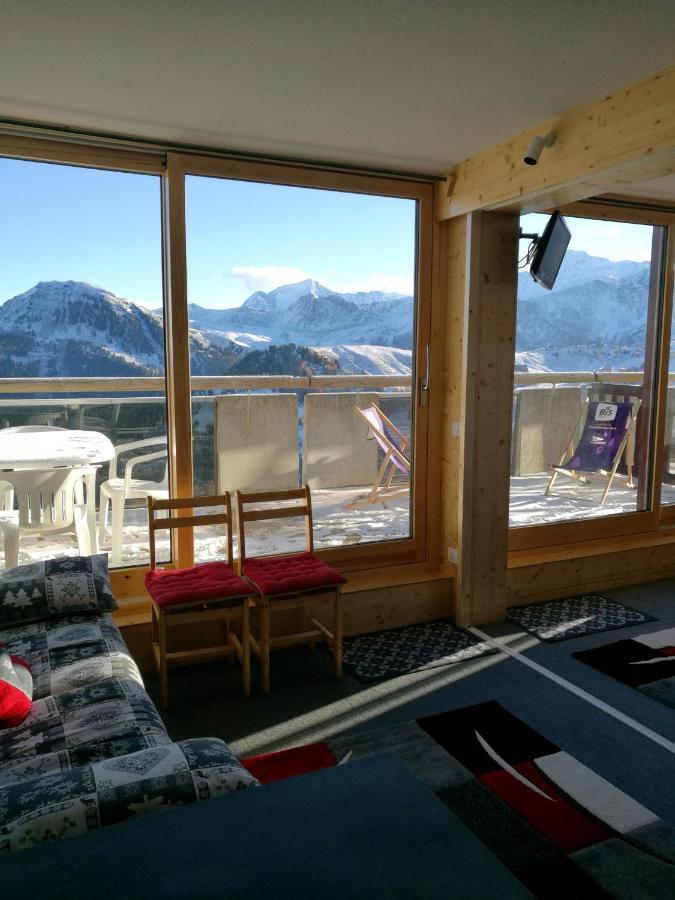 Appartement D'Une Chambre A La Plagne Aime 2000 A 10 M Des Pistes Avec Vue Sur La Ville Et Terrasse Amenagee Macot-la-Plagne エクステリア 写真
