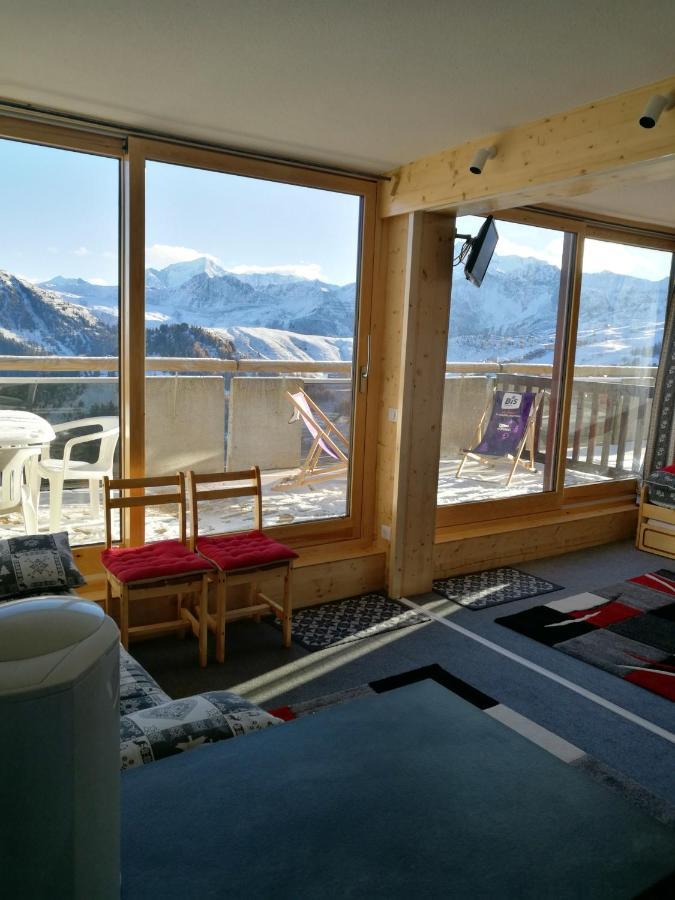 Appartement D'Une Chambre A La Plagne Aime 2000 A 10 M Des Pistes Avec Vue Sur La Ville Et Terrasse Amenagee Macot-la-Plagne エクステリア 写真