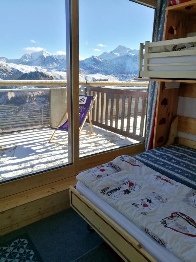 Appartement D'Une Chambre A La Plagne Aime 2000 A 10 M Des Pistes Avec Vue Sur La Ville Et Terrasse Amenagee Macot-la-Plagne エクステリア 写真