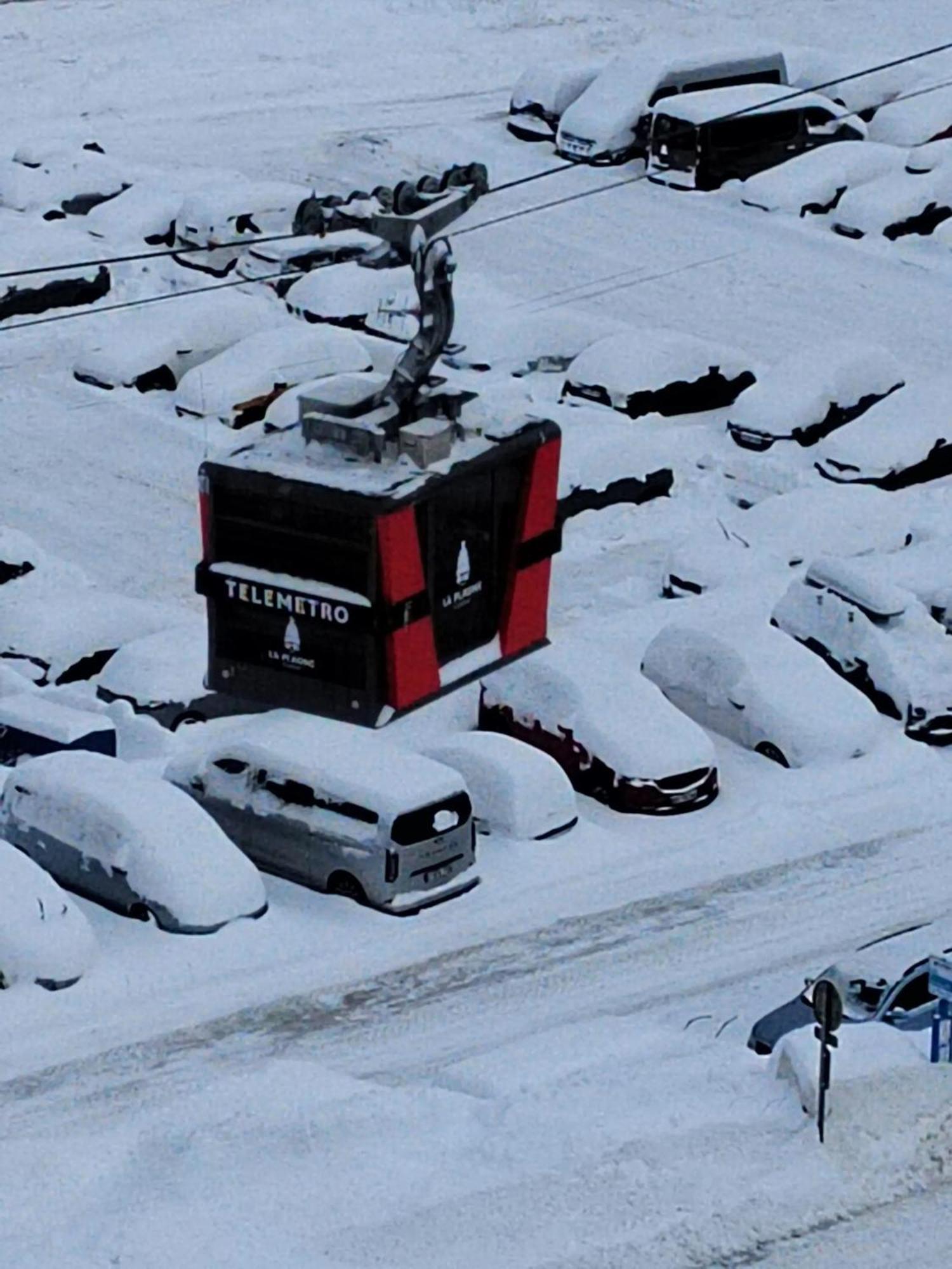 Appartement D'Une Chambre A La Plagne Aime 2000 A 10 M Des Pistes Avec Vue Sur La Ville Et Terrasse Amenagee Macot-la-Plagne エクステリア 写真
